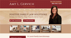 Desktop Screenshot of divorcelawstlouis.com